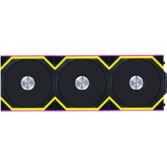 Wentylator Lian Li UNI FAN SL Wireless 120 Reverse Blade 3-pack czarny (12RSL1W3B)