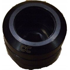 Alphacool Alphacool Eiszapfen Pro Anschluss 16mm Hardtube Fitting G1/4 - schwarz