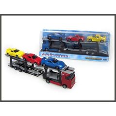 Hipo Auto transporter metalowe z 3 autami