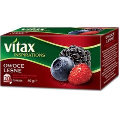 Vitax HERBATA VITAX INSPIRATIONS OWOCE LEŚNE 20 TOREBEK 63377683