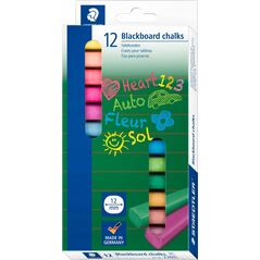 Staedtler STAEDTLER Wandtafelkreide farbig 12St Etui