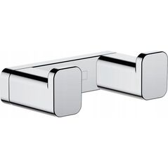 Hansgrohe Dvigubas rankšluosčių kabliukas Hansgrohe AddStoris 41755000, chromo
