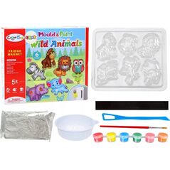 LeanToys Zestaw Kreatywny DIY Magnesy z Gipsu Zwierzątka