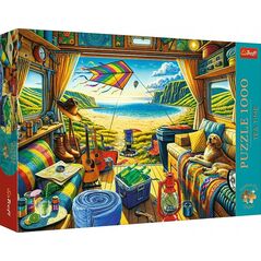 Trefl PUZZLE 1000 PremPlus TeaTime:Kamperem w podr.10851