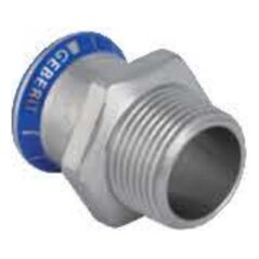 Geberit Złączka przejściowa MAPRESS EDELSTAHL z gwintem zewnętrznym 1 1/4" - 31709