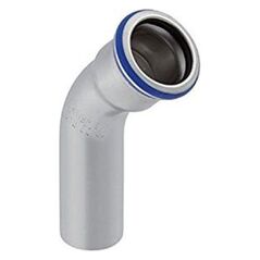 Geberit Kolano Mapress Edelstahl z końcówką wsuwaną 45° 15mm (30702)