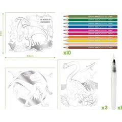 Maped *****CREATIV AquaArt-obraz akwar.dinozaury 907058