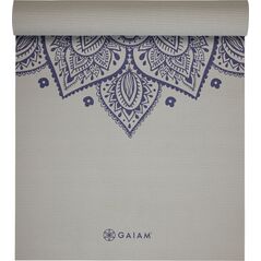 Gaiam GAIAM YOGA MAT SUSTAINED GREY SUNDIAL FLOWER 5MM 65732 14224604 18713657329