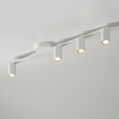Lampa sufitowa Sigma Natynkowa lampa sufitowa Sky metalowe tuby do pokoju białe