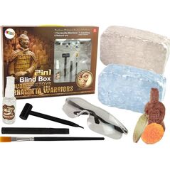 LeanToys Zestaw Archeologiczny 2w1 Różne Kryształy Skarby
