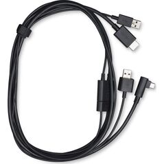 Kabel USB Wacom USB-A + USB-C - USB-A + HDMI Czarny (ACK44506Z)