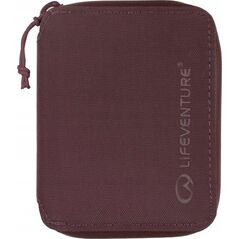 Lifeventure RFID Bi Fold Wallet, Recycled, Plum