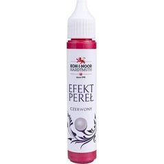 Koh-i-noor Pisak z efektem perłowym czerwony 30ml