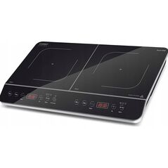 Caso Caso | Hob | Touch 3500 | Induction | Number of burners/cooking zones 2 | Touch control | Timer | Juodas | Ekranas