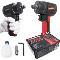 Klucz udarowy Rockforce KLUCZ PNEUMATYCZNY 1200Nm TWIN HAMMER 1 /2"