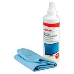 Roline ROLINE Bildschirmreiniger TFT inklusive Mikrofasertuch 250ml