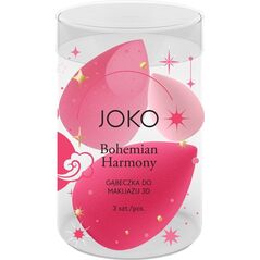 Joko JOKO Gąbeczka do makijażu 3D Bohemian Harmony 1op.-3szt