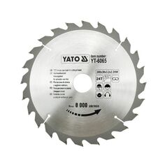 Yato Piła tarczowa do drewna 200x30mm 24z YT-6065