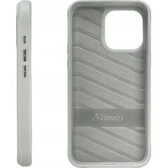 Nimmy iPhone 15 Pro Max 6.7" case gray/grey Glasses Cool Dog