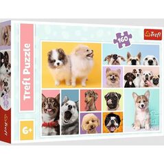 Trefl Puzzle 160el Psia przyjaźń 15412 Trefl