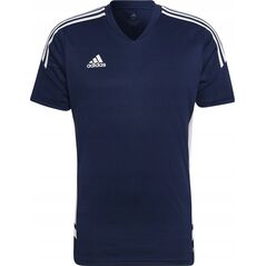 Adidas Koszulka męska adidas Condivo 22 Jersey V-neck granatowo-biała HA6291 S