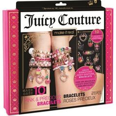 Make it real Make it real - Zestaw do tworzenia bransoletek - Juicy Couture Pink and Precious