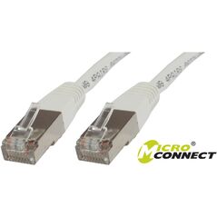 MicroConnect S/FTP CAT6 0.25m White LSZH - SSTP60025W