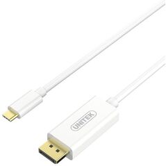 Kabel USB Unitek DisplayPort USB, 1.8m, Biały (V400A)
