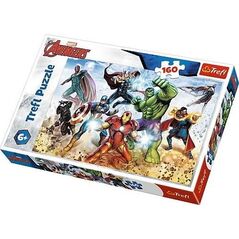 Trefl Puzzle 160 Gotowi by ratować świat Avenders