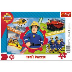 Trefl -PUZZLE 15EL TREFL 31351 DZIEN STRAZAKA SAMA PUD