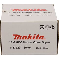 Makita MAKITA STAPLES 18GA 5,7x30mm / 5056 τεμ. ΓΑΛΒΑΝΙΣΜΕΝΟ 13919980 88381294188