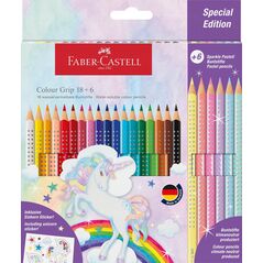 Grip 2001 Unicorn pencil crayons 24 colors