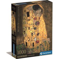 Clementoni CLE puzzle 1000 Compact Museum Il Bacio 39790