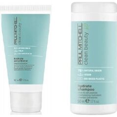 PAUL MITCHELL Paul Mitchell, Clean Beauty Hydrate, Vegan, Σαμπουάν μαλλιών, Εξισορροπεί την υγρασία, 50 ml για γυναίκες 13787483 9531131849