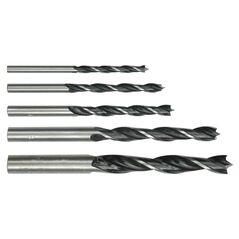 Wiertło Vorel do drewna kręte walcowe 4 5 6 10 8mm zestaw (22350)
