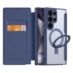 Θήκη Flip Dux Ducis Skin X Pro Wallet με Μαγνητικό Stand Samsung S928B Galaxy S24 Ultra 5G Μπλε 6934913020692 6934913020692 έως και 12 άτοκες δόσεις