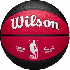 Wilson Wilson NBA Team City Edition Chicago Bulls Out Ball WZ4024205XB Red 7 13608479 97512728591
