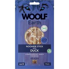 WOOLF  Woolf Earth Noohide Stick Duck Przysmak Dla Psa Kaczka Rozmiar S 85 g