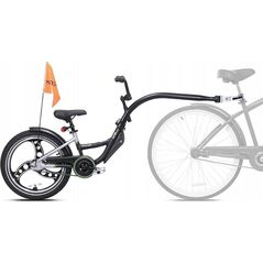 WeeRide WeeRide – Kazam Link Pro Αλουμίνιο μαύρο, προσαρτημένο ποδήλατο, ρυμούλκηση, τρέιλερ, ρυμουλκούμενο, EAN 0016751374260 13687269 16751374260