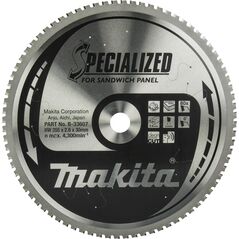 ΔΙΚΥΛΙΚΟ ΠΡΙΟΝΙ Makita MAKITA 355x30x80z ΕΞΕΙΔΙΚΕΥΜΕΝΑ ΣΑΝΤΟΥΙΤΣ ΠΑΝΕΛ 13500547 88381422499