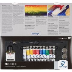 Artequipment TALENS VAN GOGH OIL ZESTAW 10X20ML + AKCESORIA uniw