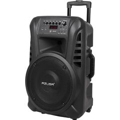 Głośnik Azusa Kolumna aktywna ( z 2 mikrofonami bezprzewodowymi, SD, Bluetooth, USB) 12" 40W