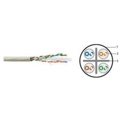 Lynx CS Kabel instalacyjny, Cat6, drut, PVC, 305m box (LX-SLD-UTP6-GR)