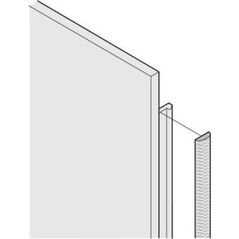 SCHROFF Zestaw tekstylnych osłon EMC na panel przedni SCHROFF, -40C +70C, 3 HU, 10 sztuk