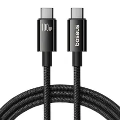 Baseus Tungsten Gold USB-C / USB-C cable 100W 1.5m (black)