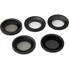 Junestar Filter 5in1 Filter Set / Cpl Uv Nd4 Nd2 Star 6 Filters for Xiaomi Yi 2 4k 11730663 5904647811126