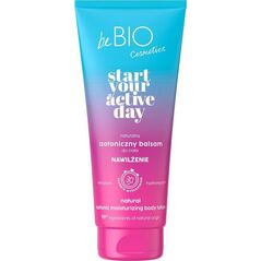 beBIO Start Your Active Day naturalny izotoniczny balsam do ciała nawilżenie 200ml