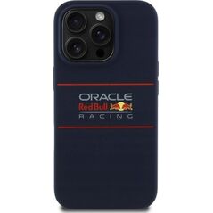 Red Bull RBHMP14L24SIHSRV iPhone 14 Pro 6.1" Hard Case Navy Silicone Horizontal Logo MagSafe