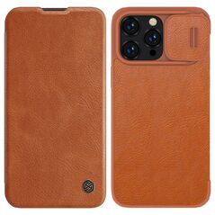 Nillkin Qin Leather Pro Case Apple iPhone 14 Pro Max brown