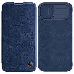 Nillkin Qin Leather Pro Case Apple iPhone 14 Plus / 15 Plus blue
